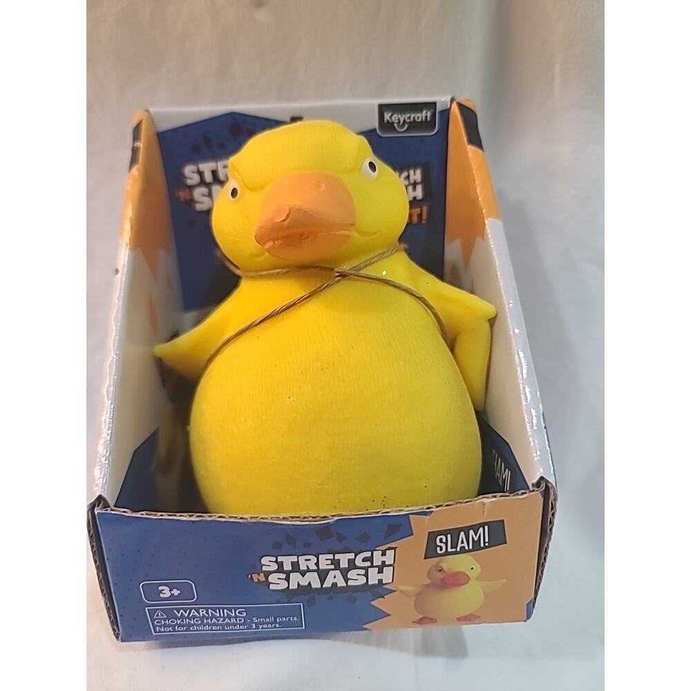 Jumbo Sand Filled Stretchy Smash Animal - Grumpy Duck Ducky